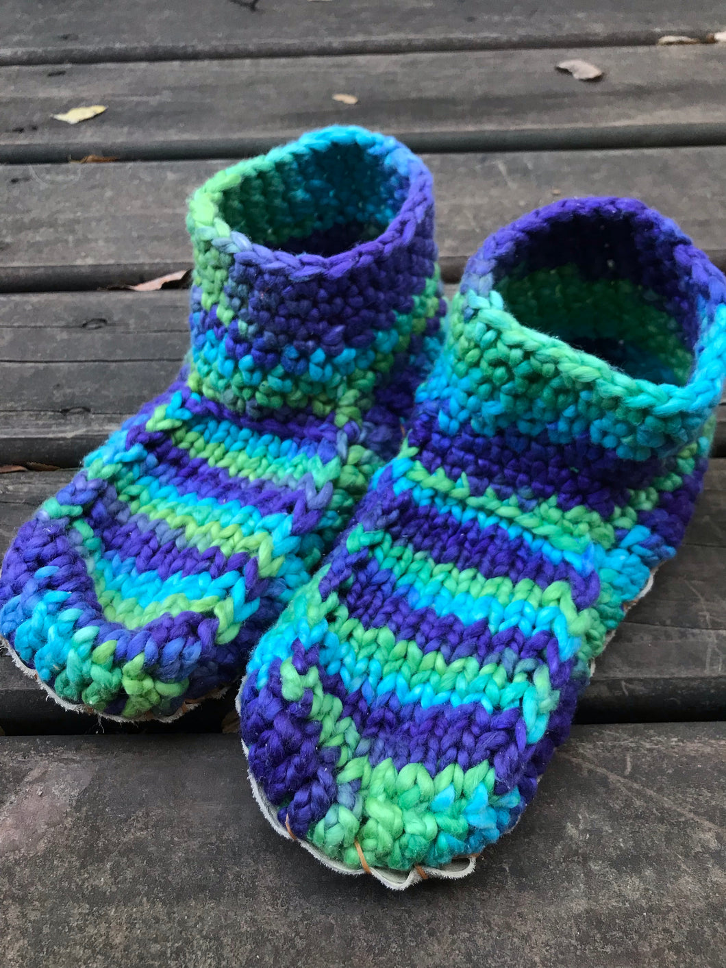 Pantufla de fibra de algodón  talla 29