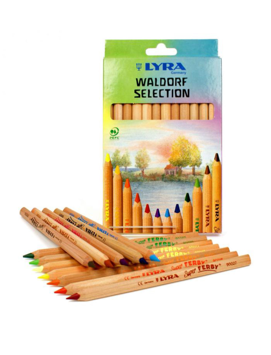 Caja surtida 12 Colores Lyra Waldorf Selección