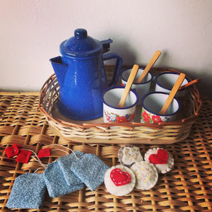 Juego de té tetera grande