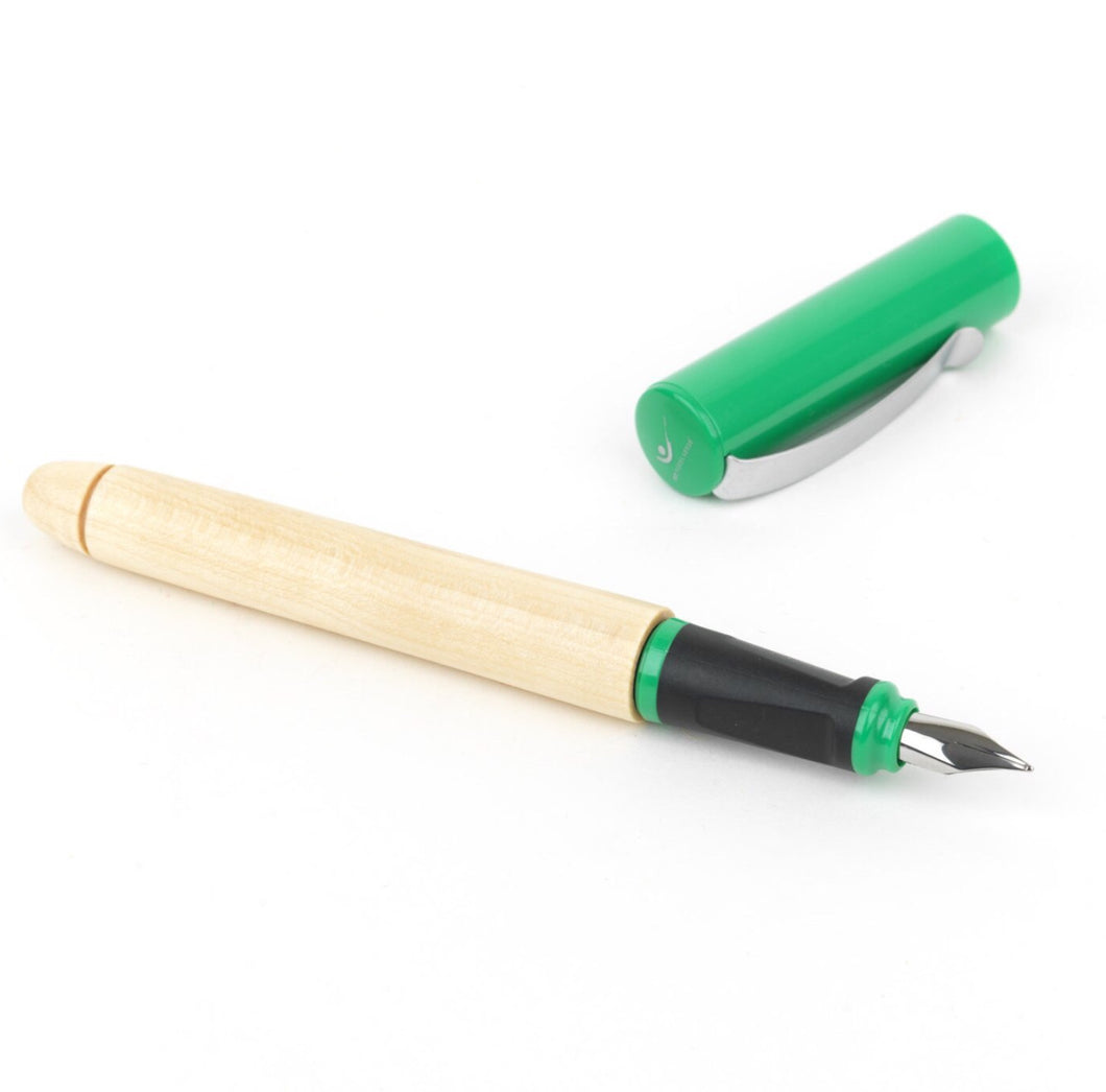 Pluma Estilográfica Greenfield Tapa Verde