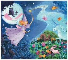 Cargar imagen en el visor de la galería, Puzzle Hada y unicornio 36 piezas