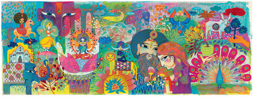 Puzzle India Mágica 1000 piezas